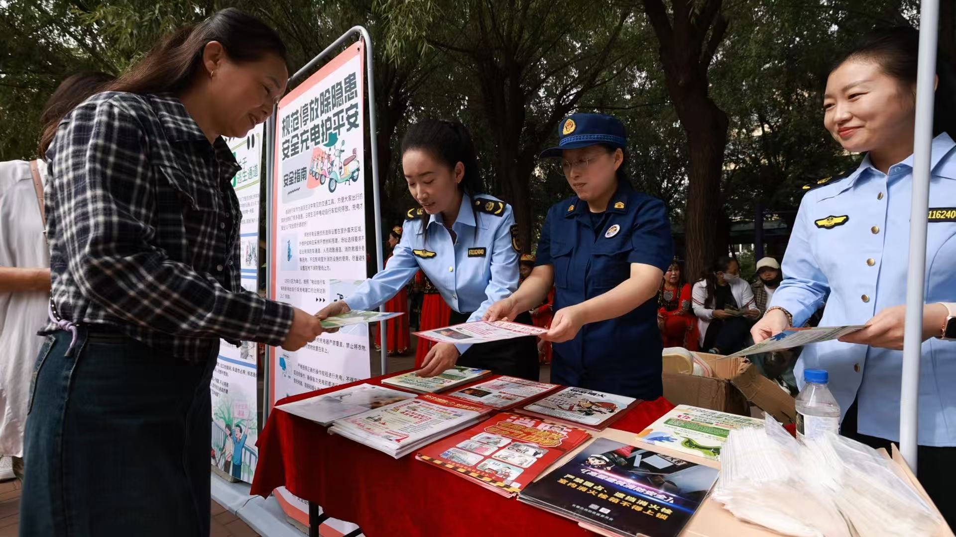 文明实践活动现场